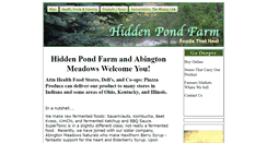 Desktop Screenshot of hiddenpondllc.com